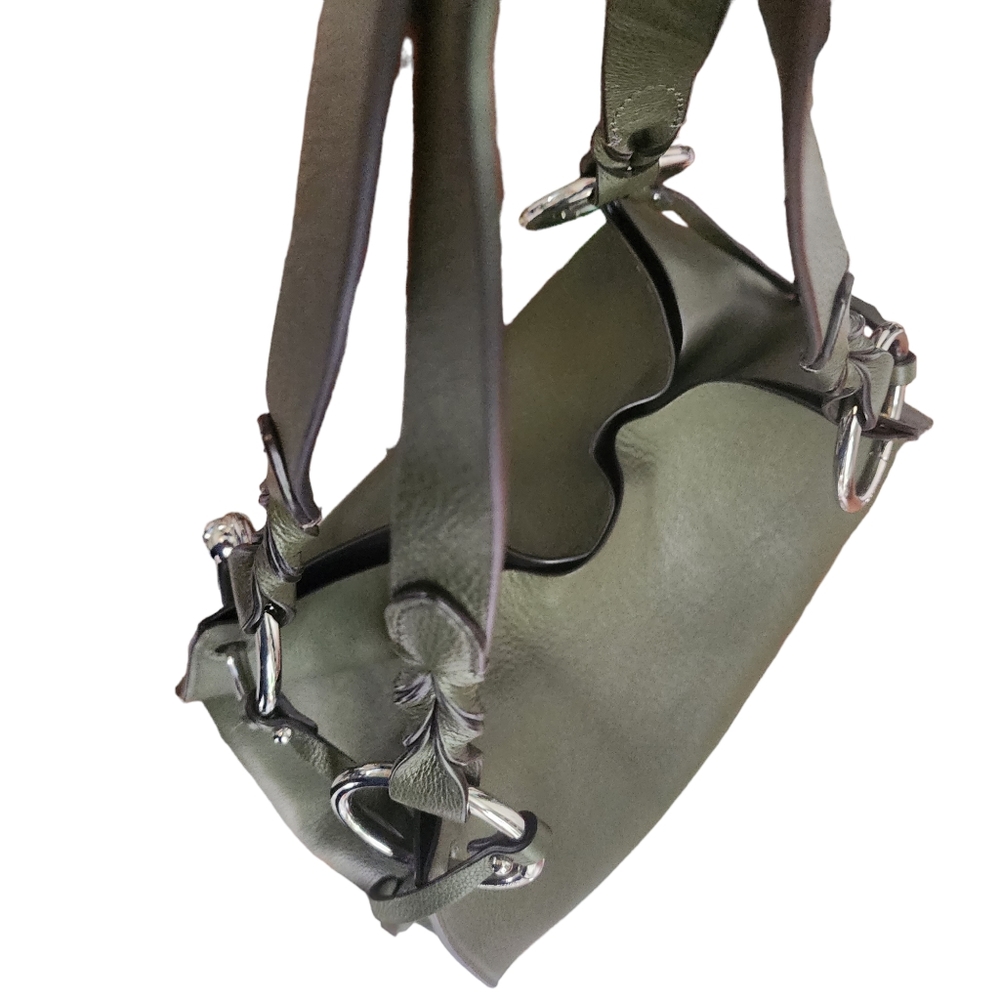 EUC Rebecca Minkoff Olive Green Kate Soft North / Soft Tote - Picture 10 of 13